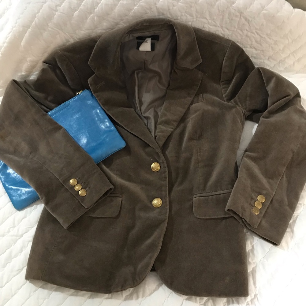 Classic Velvet Blazer